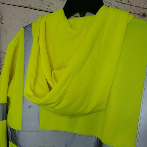 High Visibility M 3M AAA Northeastern Jacket - Picture 2 of 12
